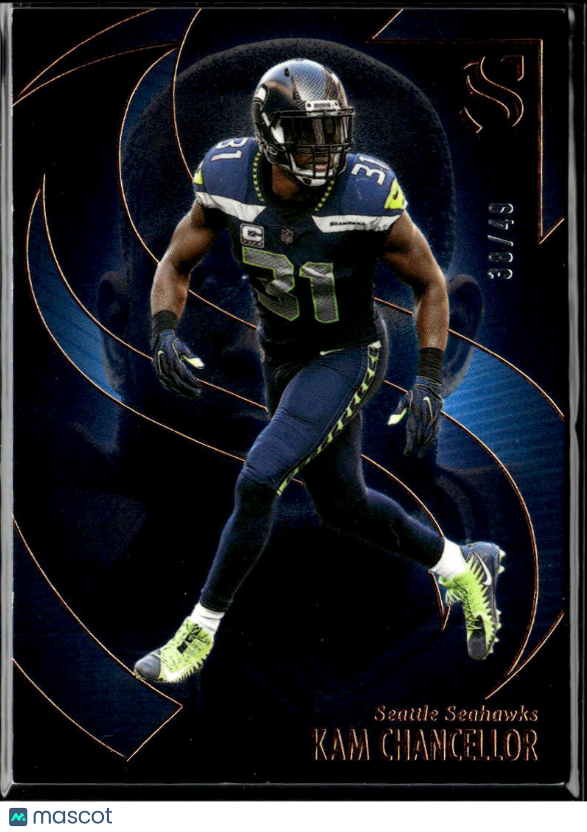Kam Chancellor 2025 Silhouette Bronze 38/49 Seattle Seahawks