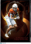 Parker Livingstone 2025 Silhouette Red Rookie RC 12/75 Texas Longhorns