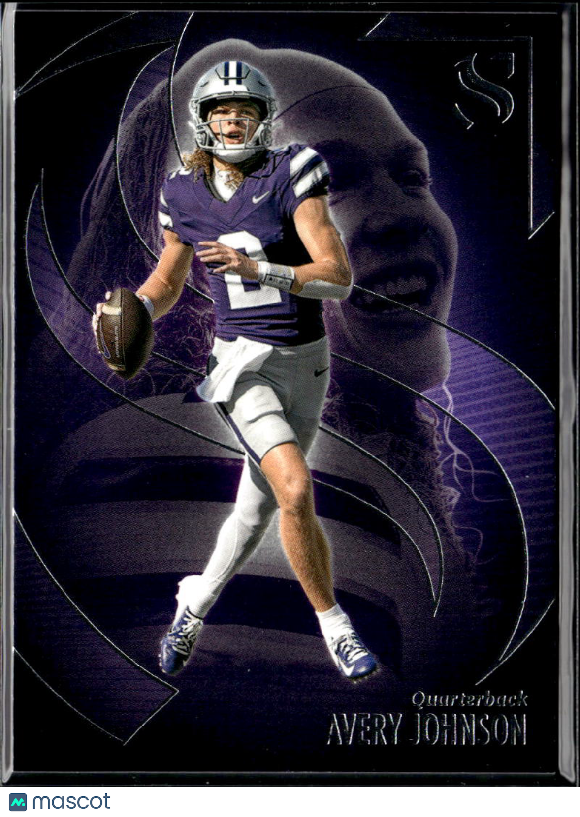 Avery Johnson 2025 Silhouette Rookie RC Kansas State Wildcats