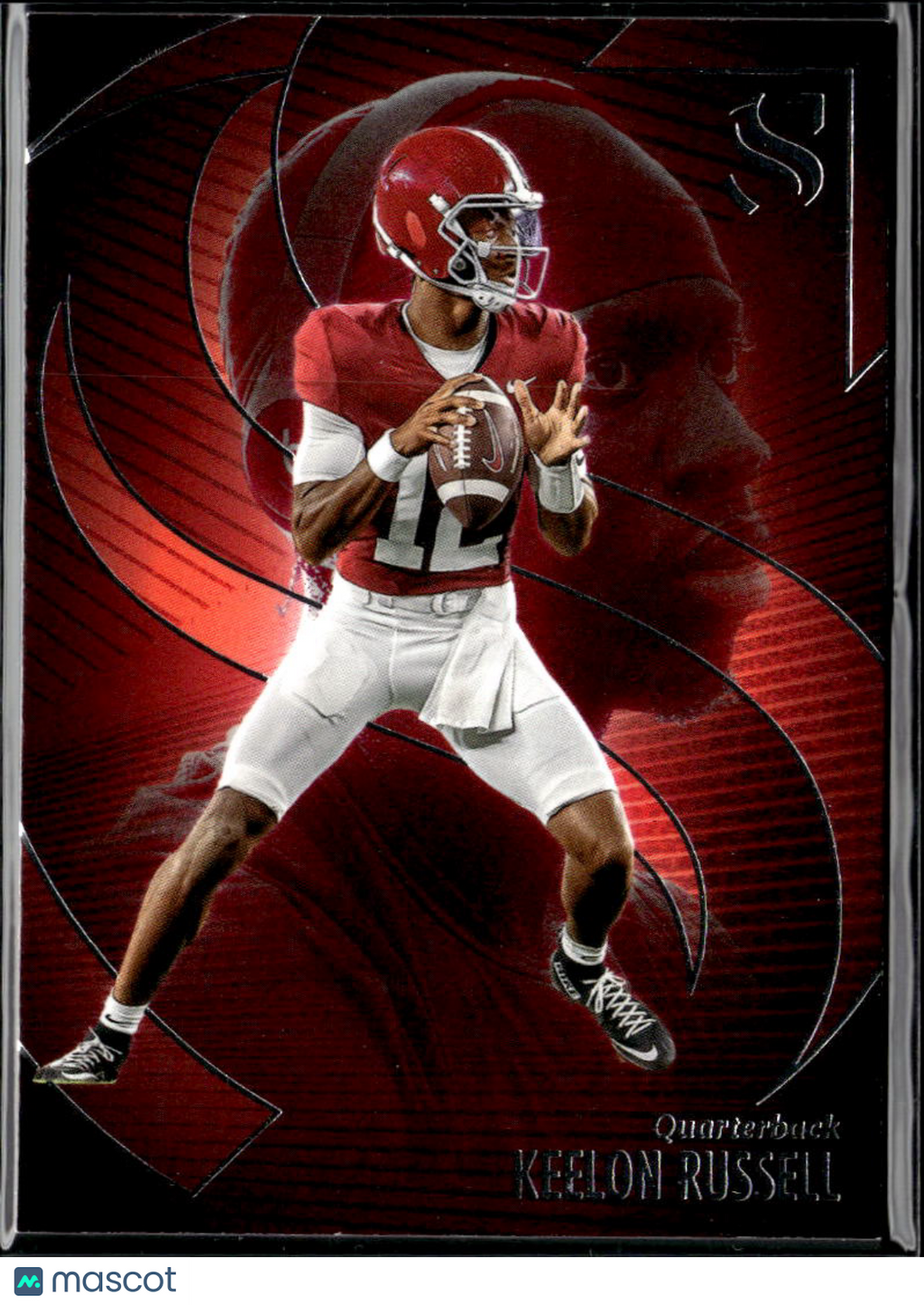 Keelon Russell 2025 Silhouette Rookie RC Alabama Crimson Tide
