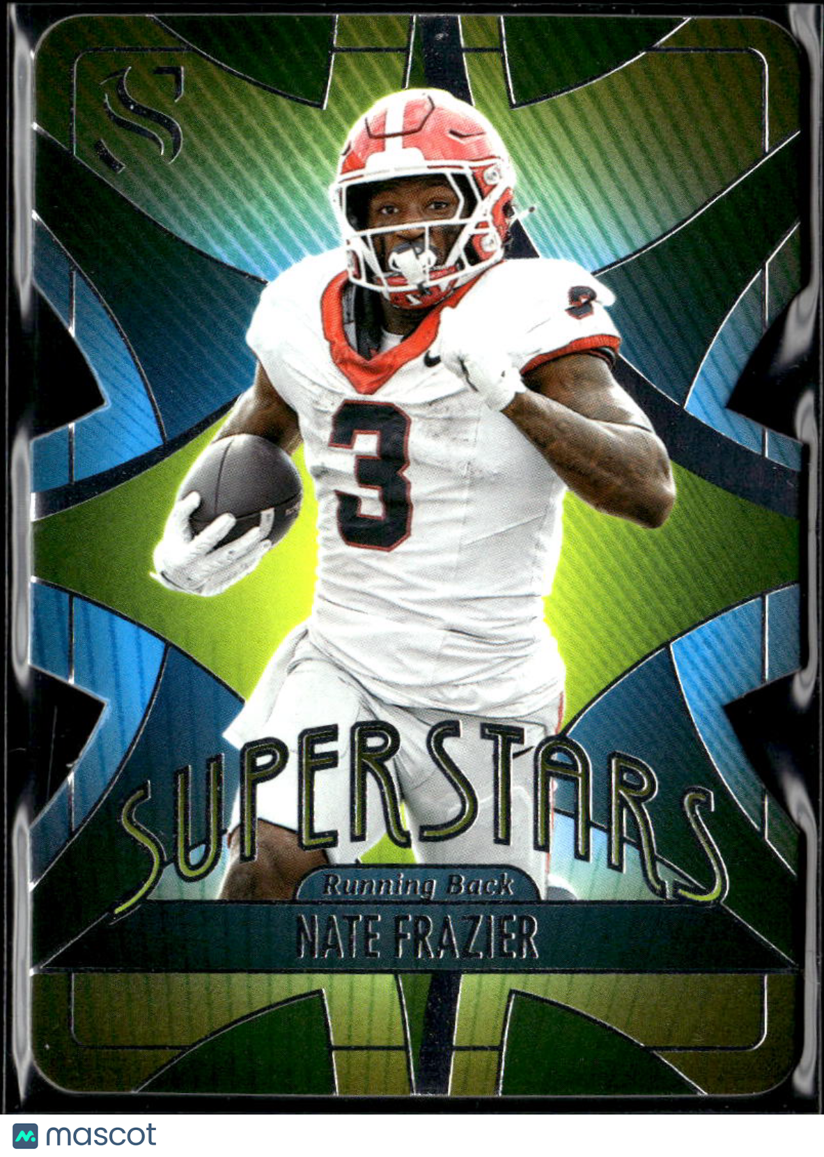 Nate Frazier 2025 Silhouette Superstars Rookie RC Georgia Bulldogs