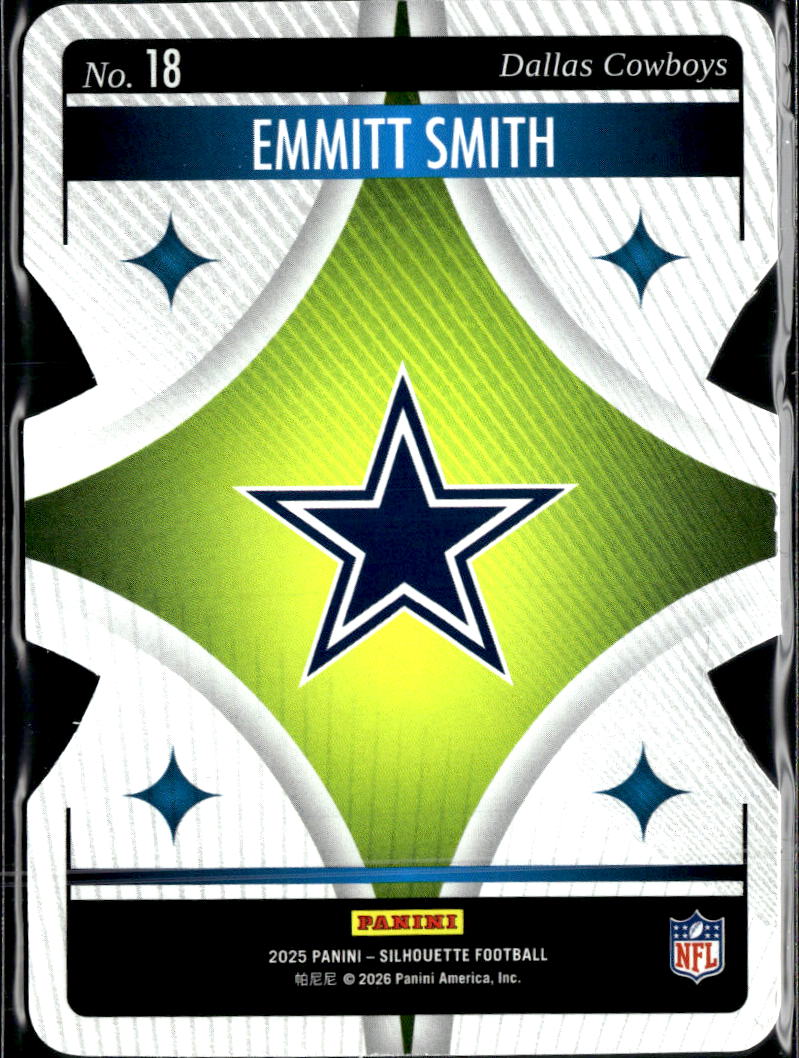 Emmitt Smith 2025 Silhouette Superstars Dallas Cowboys