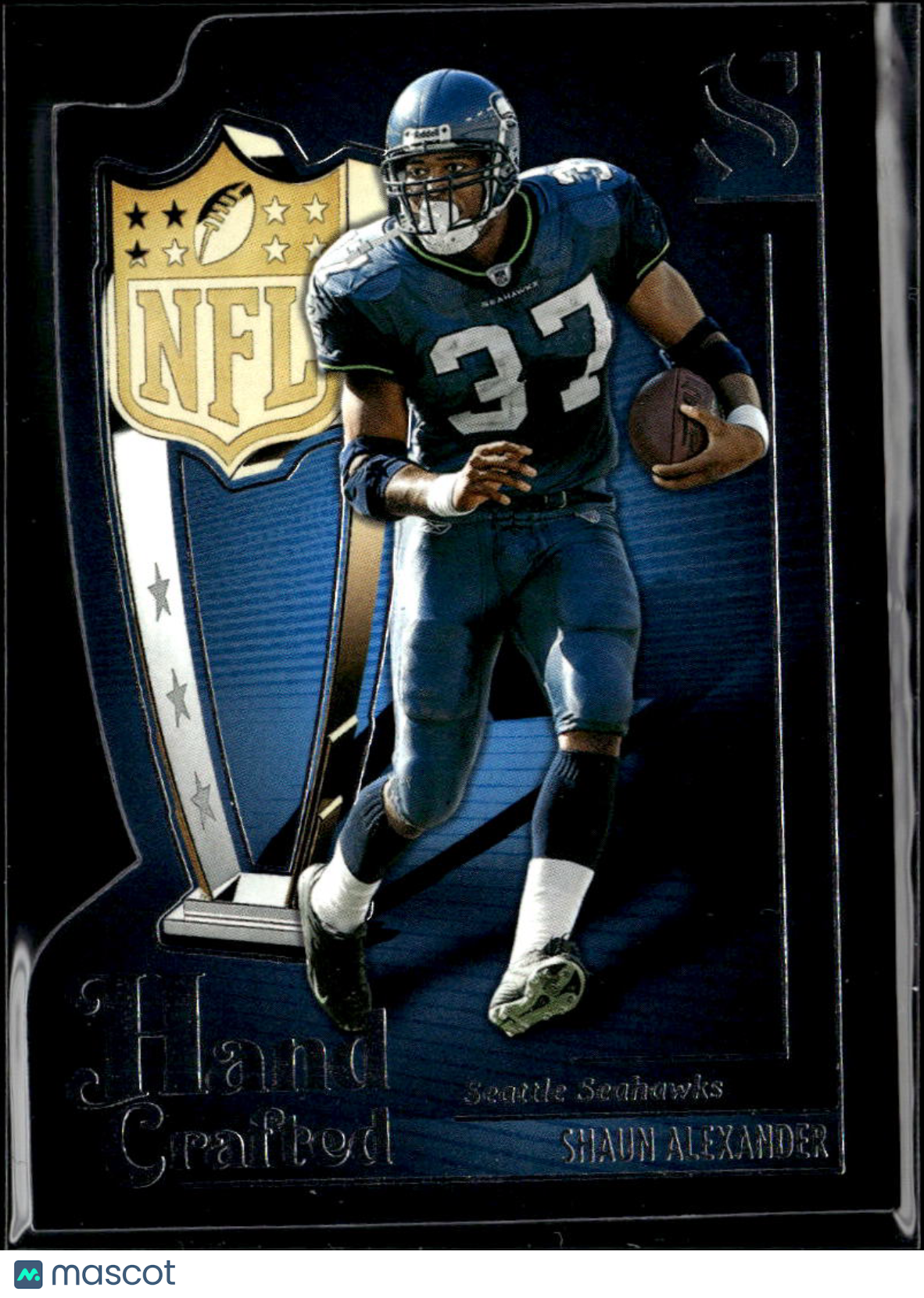 Shaun Alexander 2025 Silhouette Hand Crafted Seattle Seahawks