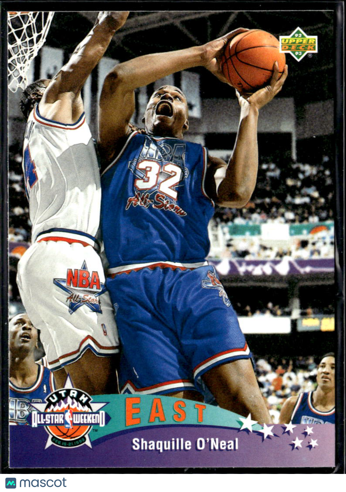 Shaquille O'Neal 1992-93 Upper Deck Rookie RC #424 Orlando Magic