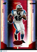 Stephen Davis 2004 Leaf Certified Mirror Red /100 Carolina Panthers