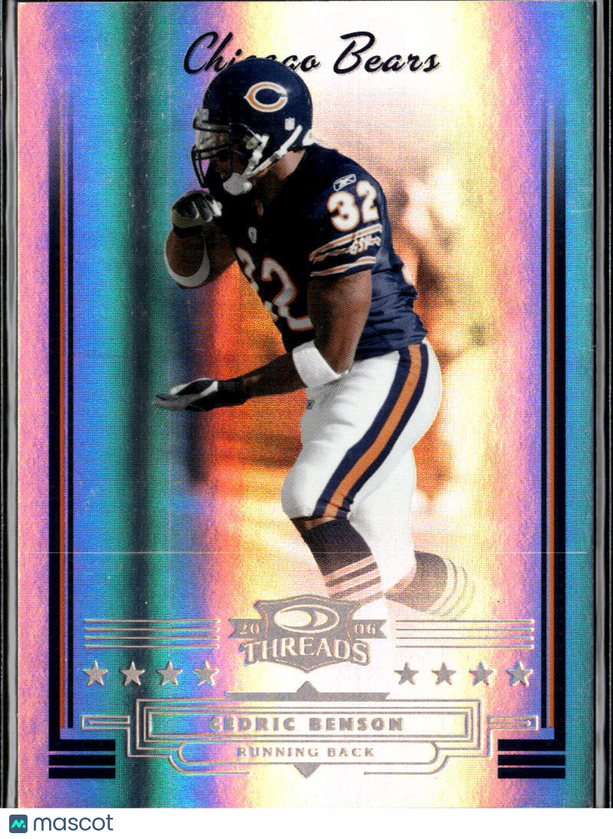 Cedric Benson 2006 Donruss Threads Silver /250 Chicago Bears