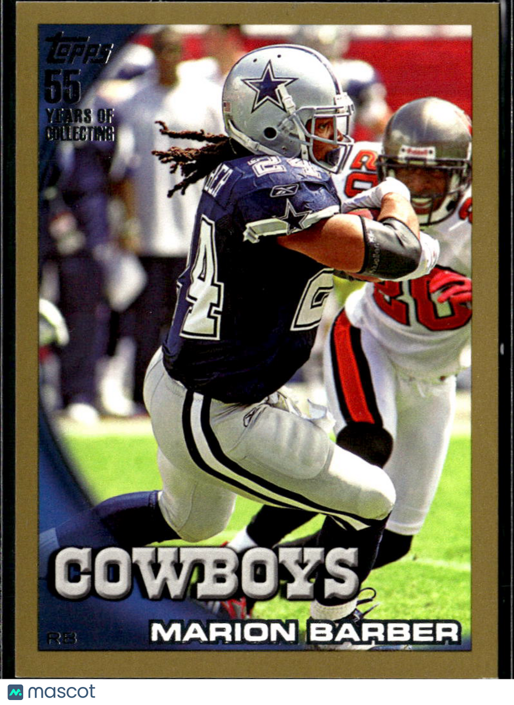 Marion Barber 2010 Topps Gold /2010 Dallas Cowboys