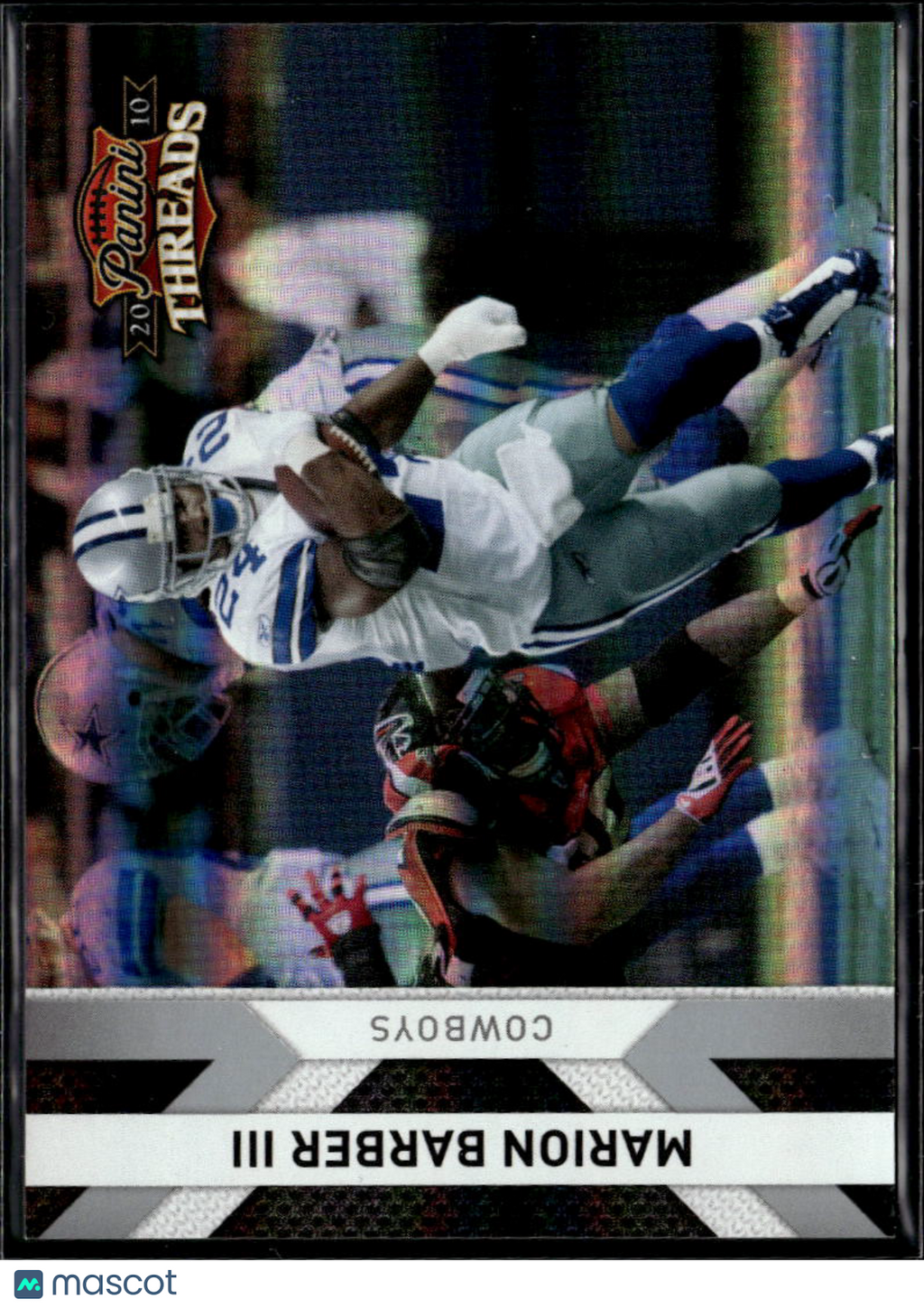 Marion Barber III 2010 Panini Threads Silver Holofoil /250 Dallas Cowboys