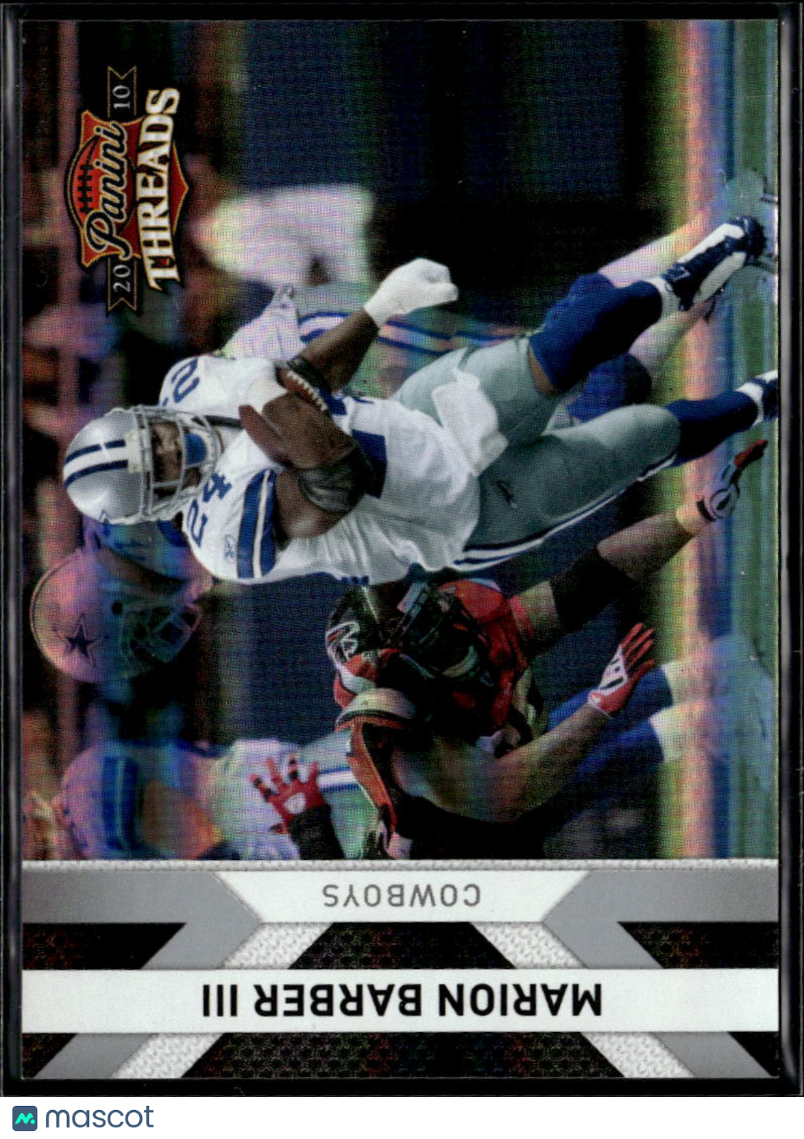 Marion Barber III 2010 Panini Threads Silver Holofoil /250 Dallas Cowboys