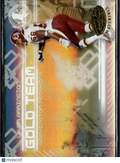 LaVar Arrington 2005 Leaf Certified Materials Gold Team /500 Washington Redskins