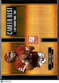 Trent Green 2005 Donruss Elite Career Best /500 Kansas City Chiefs