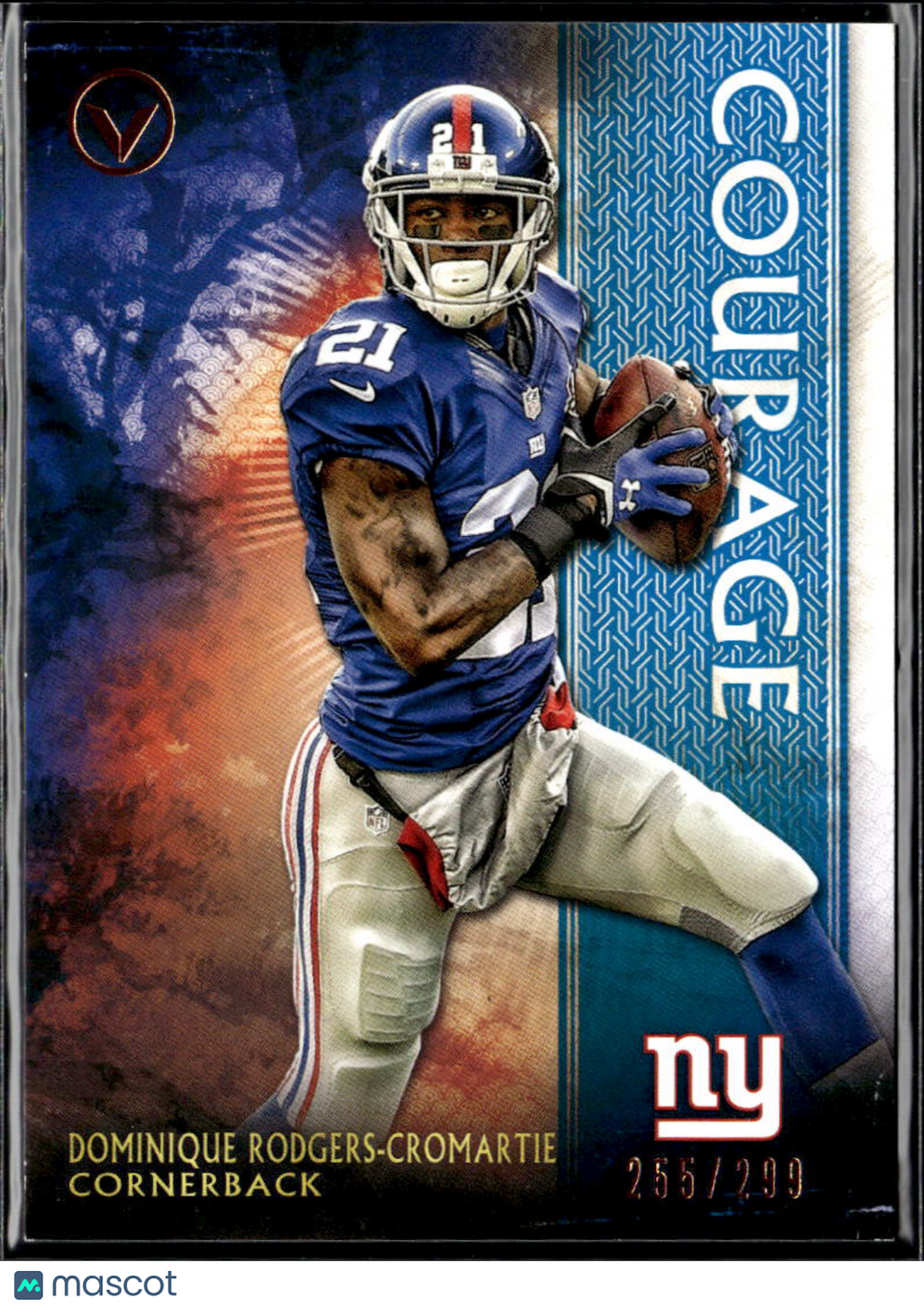 Dominique Rodgers-Cromartie 2015 Topps Valor Courage /299 New York Giants