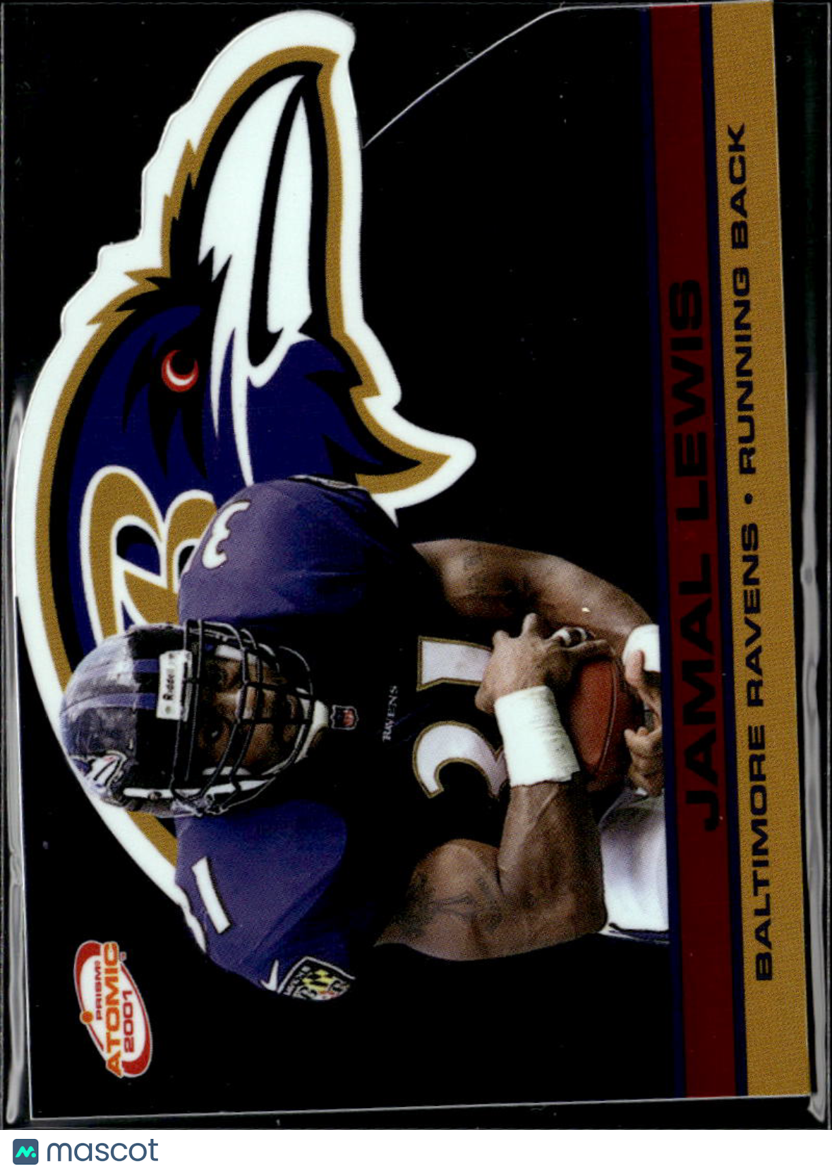 Jamal Lewis 2001 Pacific Atomic /310 Baltimore Ravens