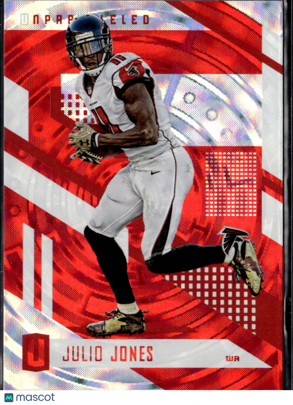 Julio Jones 2017 Unparalleled Red Rookie SSP 7/15 Atlanta Falcons