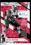 Brian Winters 2017 Unparalleled Pink Swirlorama RC New York Jets