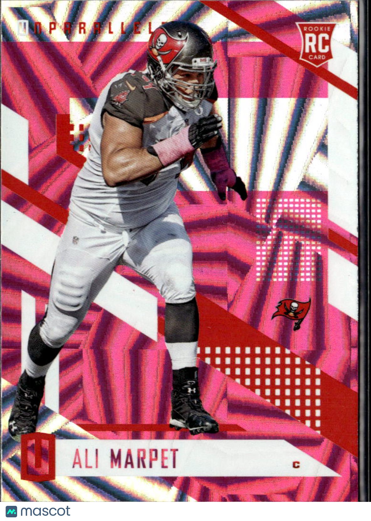 Ali Marpet 2017 Panini Unparalleled RC Wedges Tampa Bay Buccaneers
