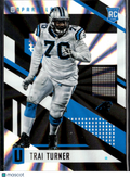 Trai Turner 2017 Unparalleled Football Rainbow Spokes Carolina Panthers