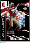 Jerry Rice 2017 Unparalleled High Flyers San Francisco 49ers