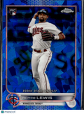 Royce Lewis 2022 Topps Chrome Sapphire Rookie RC Minnesota Twins