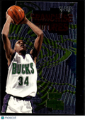Ray Allen 1997-98 Fleer Franchise Futures #2 Milwaukee Bucks