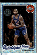 Johni Broome 2025 Topps Chrome '80 Silver Pack Rookie RC Philadelphia 76ers