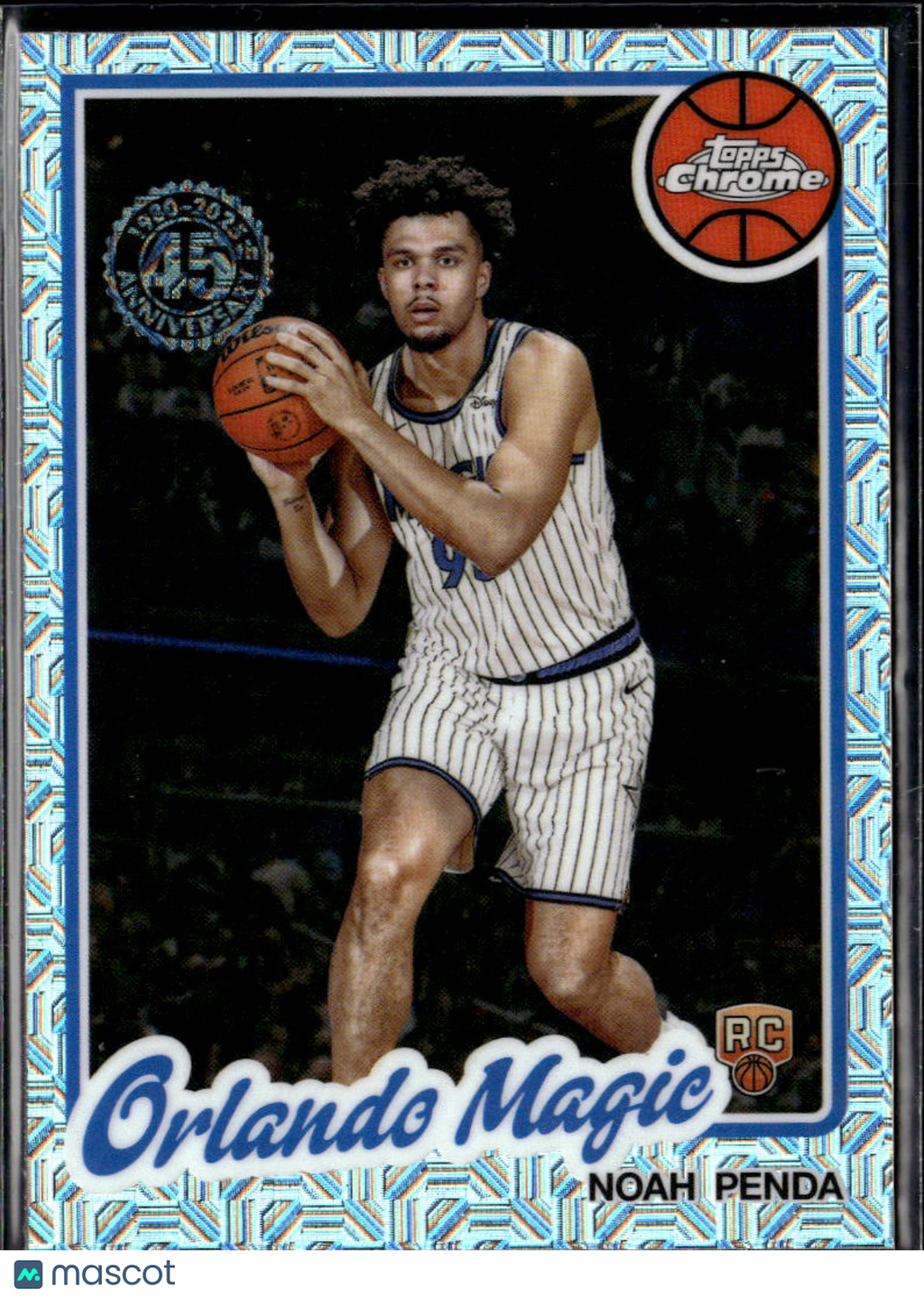 Noah Penda 2025 Topps Chrome '80 Silver Pack Rookie RC Orlando Magic