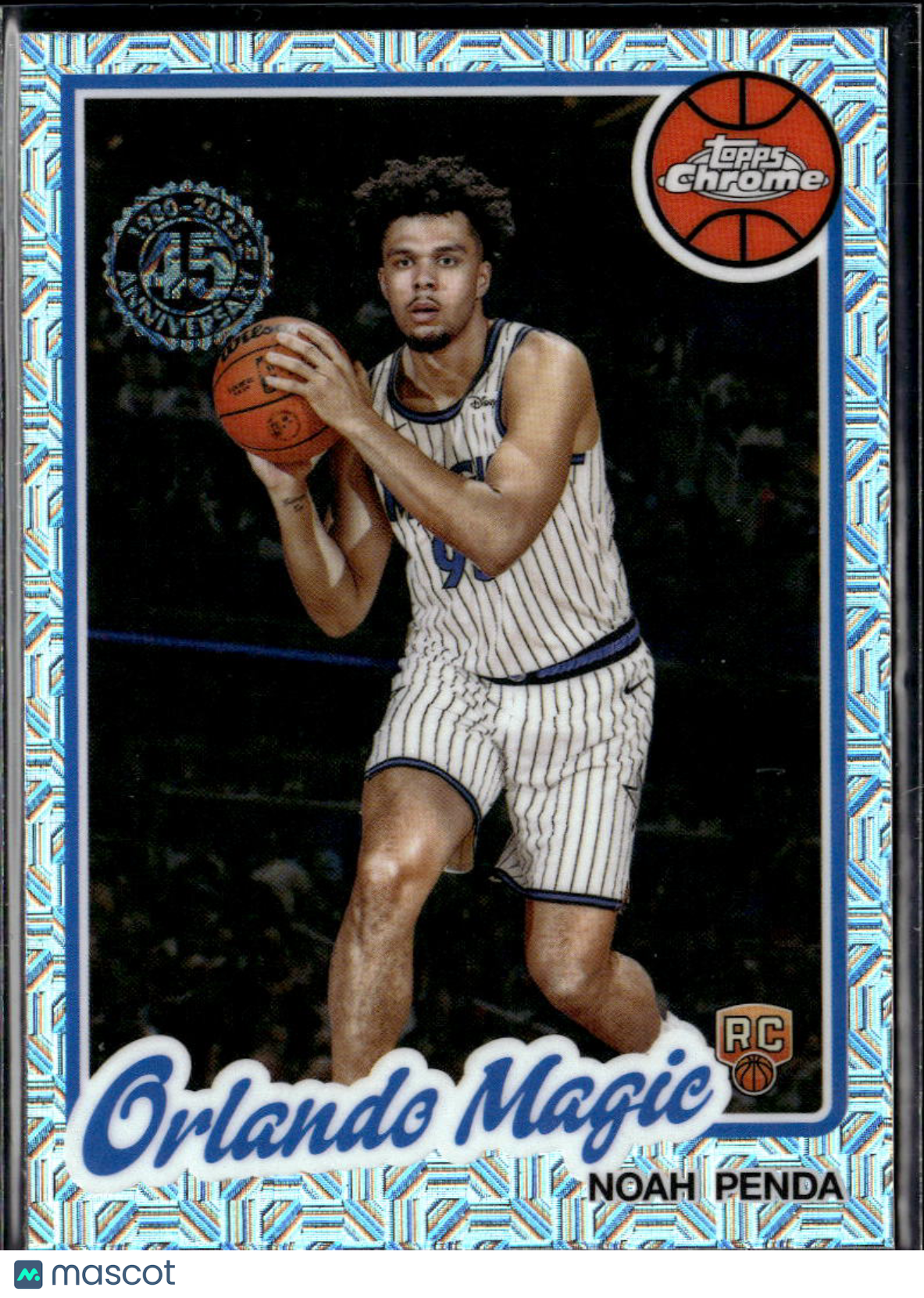 Noah Penda 2025 Topps Chrome '80 Silver Pack Rookie RC Orlando Magic