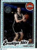 Danny Wolf 2025 Topps Chrome '80 Silver Pack Rookie RC Brooklyn Nets