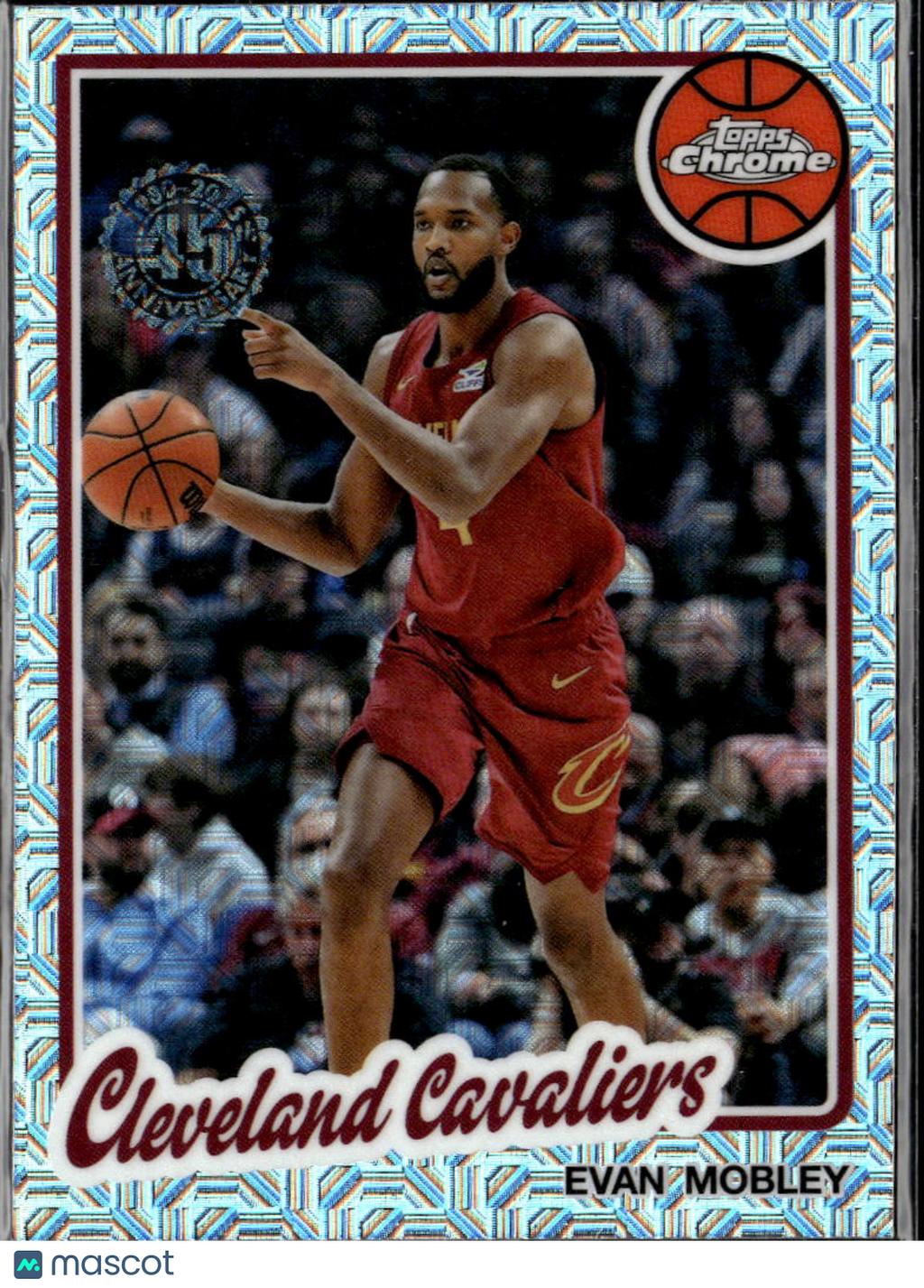 Evan Mobley 2025 Topps Chrome '80 Silver Pack  Cleveland Cavaliers