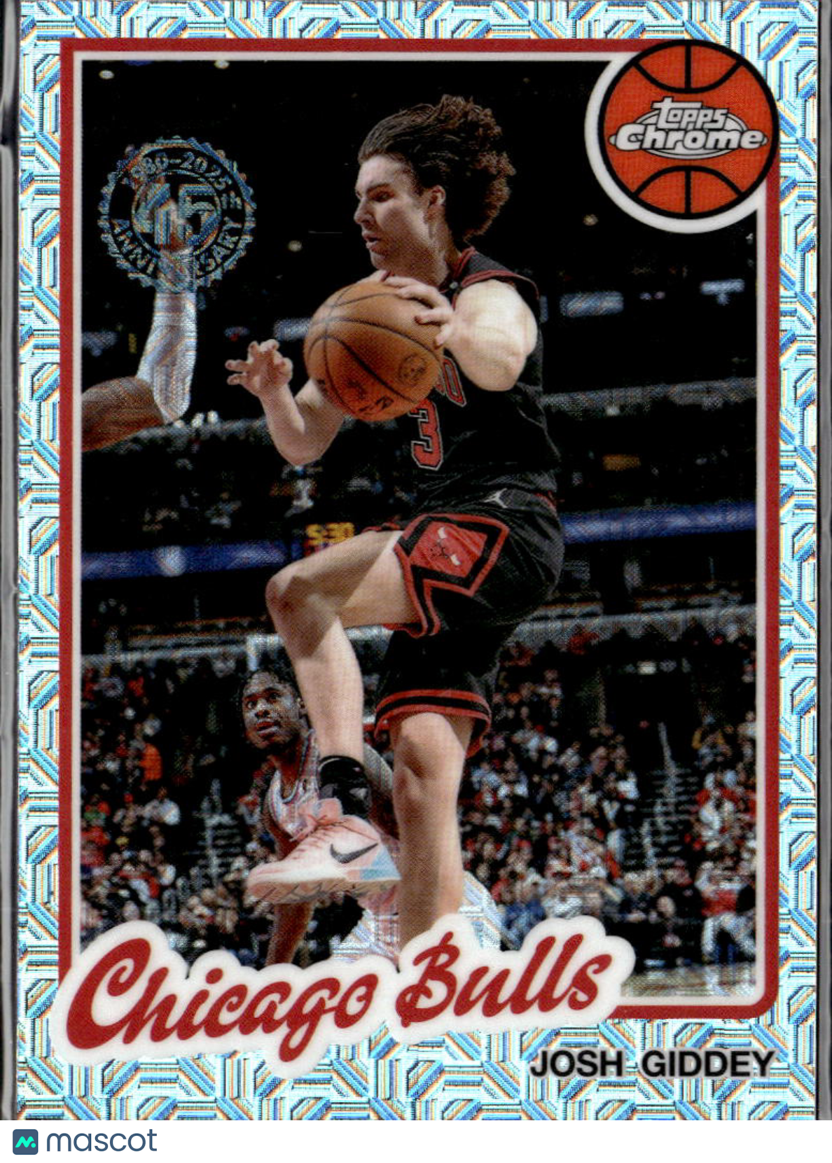 Josh Giddey 2025 Topps Chrome '80 Silver Pack  Chicago Bulls
