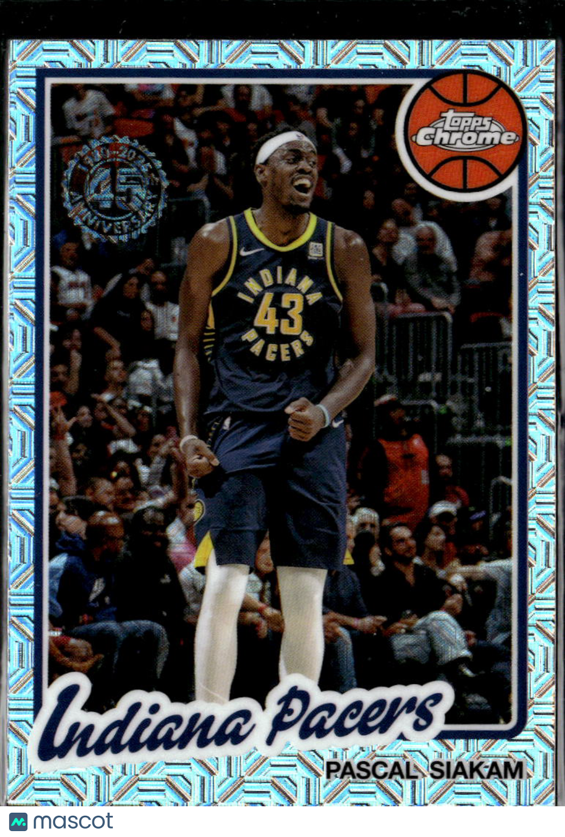 Pascal Siakam 2025 Topps Chrome '80 Silver Pack Indiana Pacers