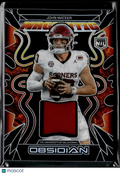 John Mateer 2026 Obsidian Jersey Patch RC Oklahoma Sooners