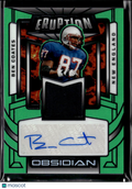 Ben Coates 2026 Obsidian Auto Autograph Patch /25 New England Patriots