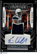Eric Weddle 2026 Obsidian Auto Autograph Patch San Diego Chargers