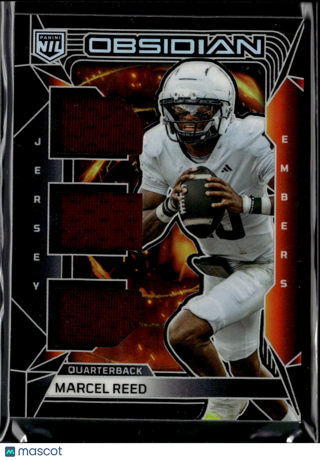 Marcel Reed 2026 Obsidian Jersey Patch RC Texas A&M Aggies