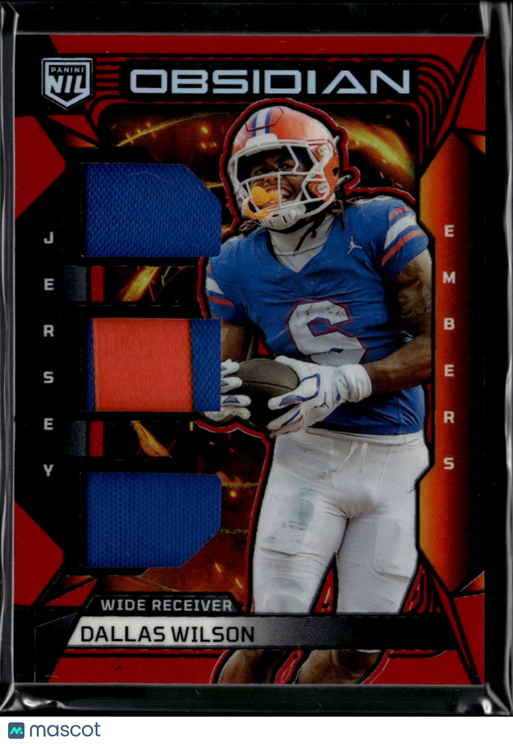 Dallas Wilson 2026 Obsidian Jersey Patch RC Florida Gators 82/99