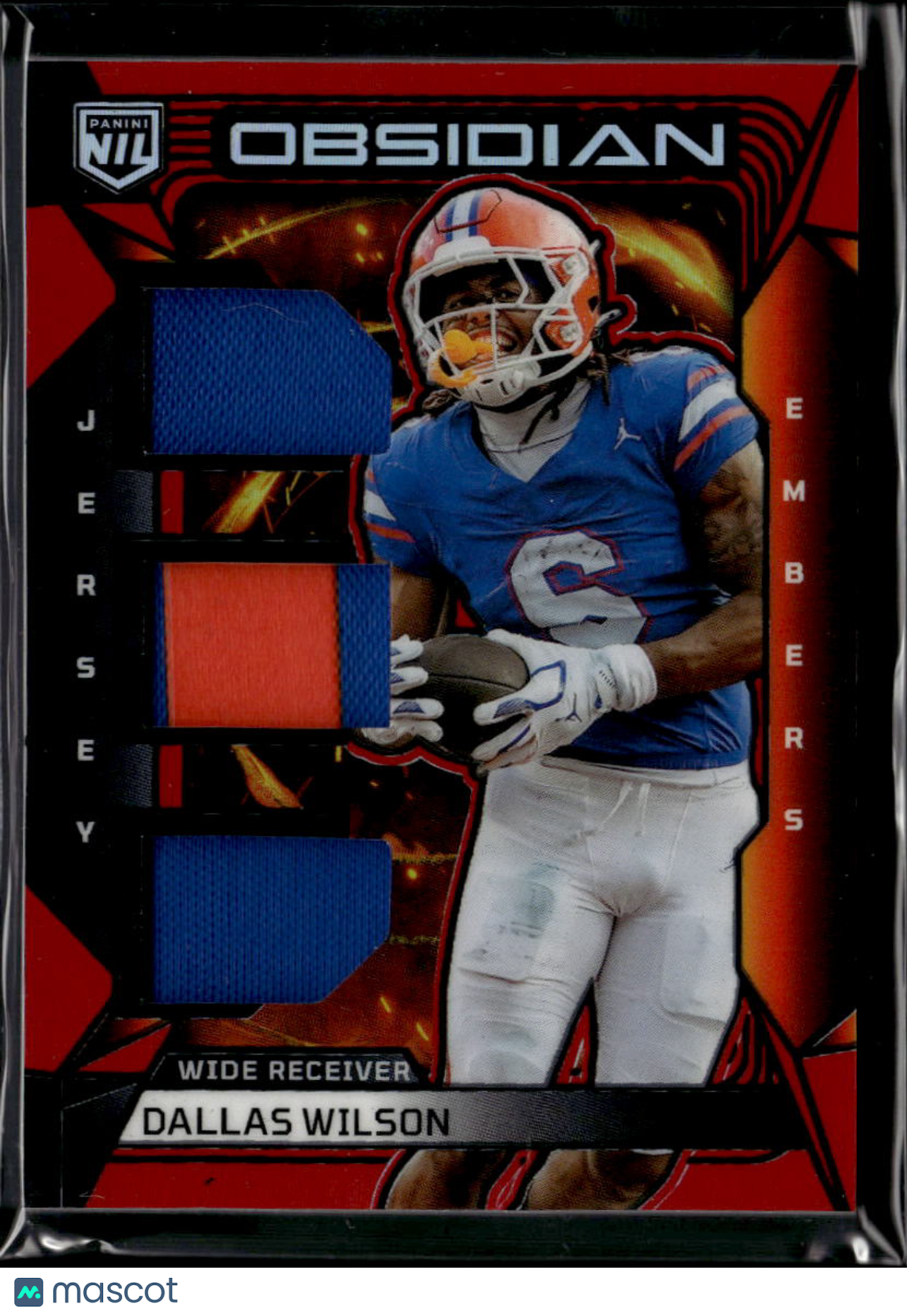 Dallas Wilson 2026 Obsidian Jersey Patch RC Florida Gators 82/99