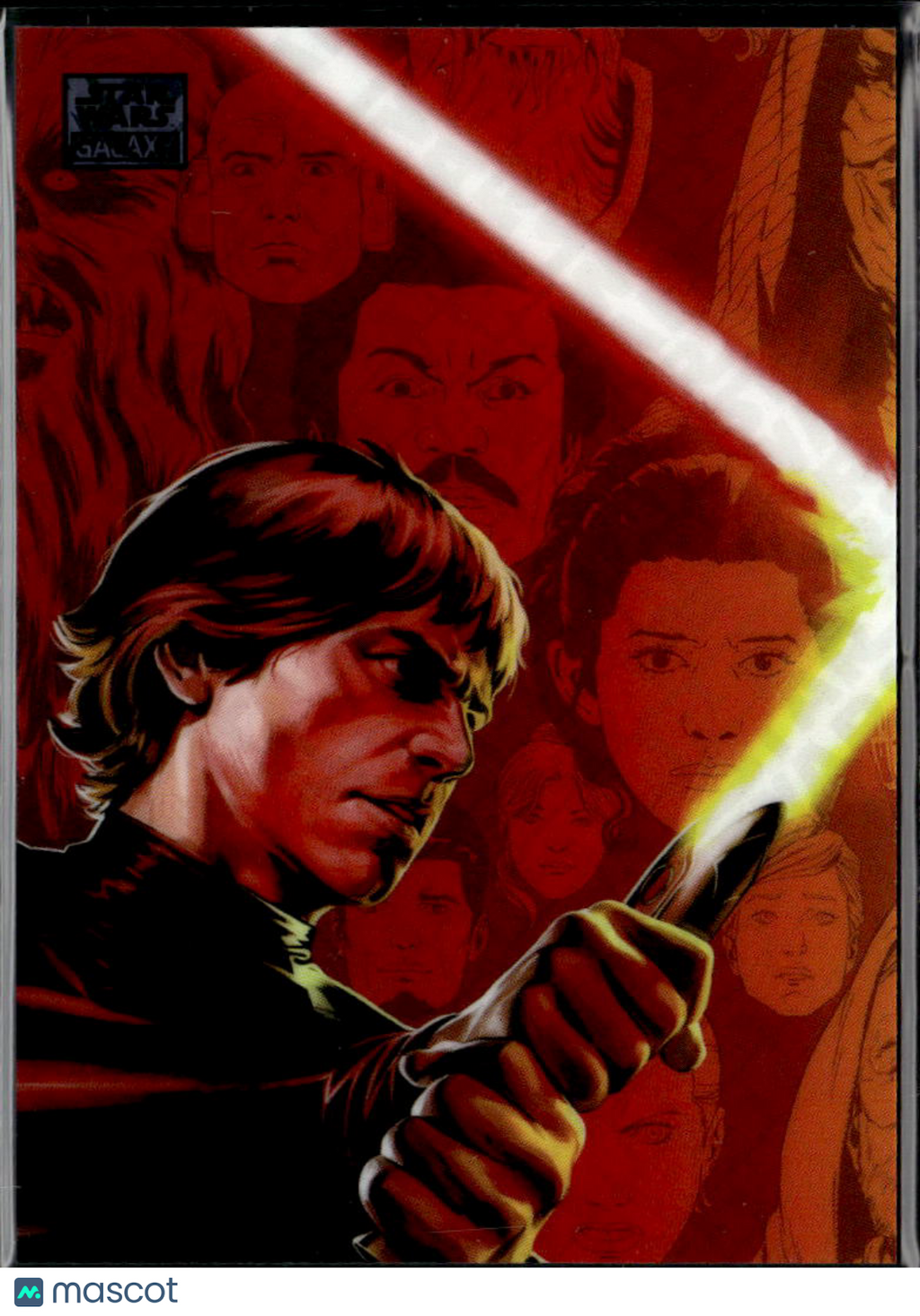 Luke Skywalker 2026 Topps Star Wars Galaxy Logofractor 12/17 #39