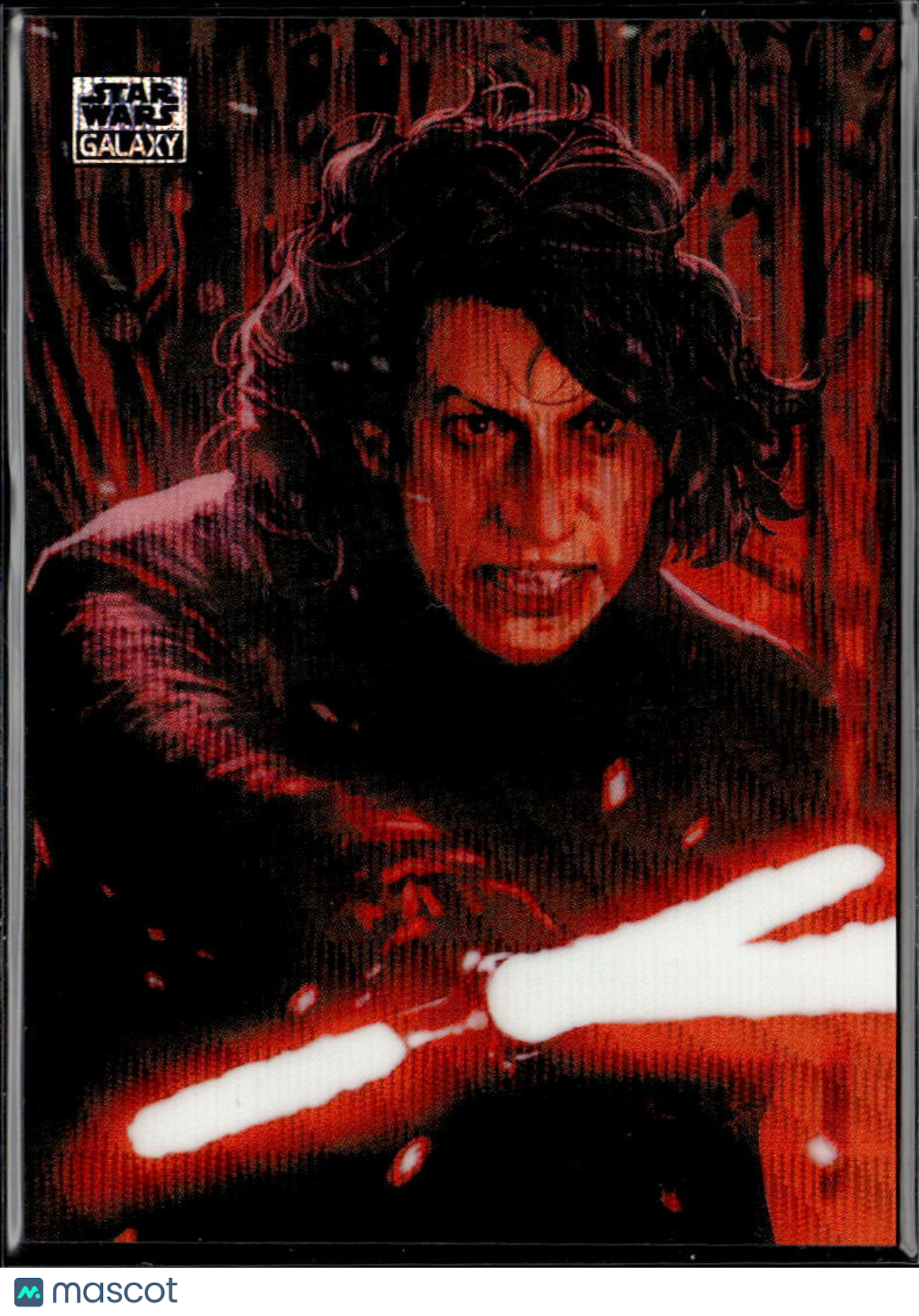 Kylo Ren 2026 Topps Star Wars Galaxy Wave Refractor 53/99 #ADS-10