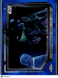Cad Bane 2021 Topps Chrome Blue Refractor 66/96 #95