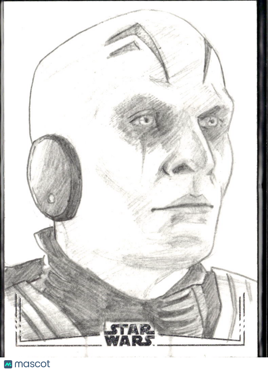 Grand Inquisitor 2026 Topps Chrome Star Wars Isiah Xavier Bradley Sketch 1/1