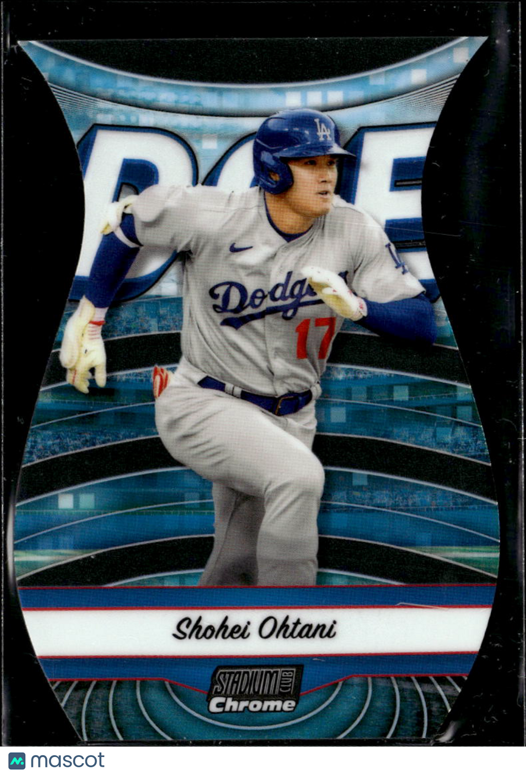 Shohei Ohtani 2024 Topps Stadium Club Triumvirates Die-Cut Los Angeles Dodgers
