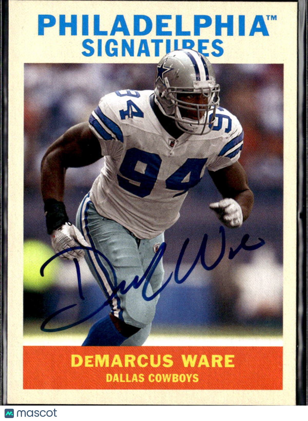 DeMarcus Ware 2009 Upper Deck Philadelphia Auto Autograph Dallas Cowboys