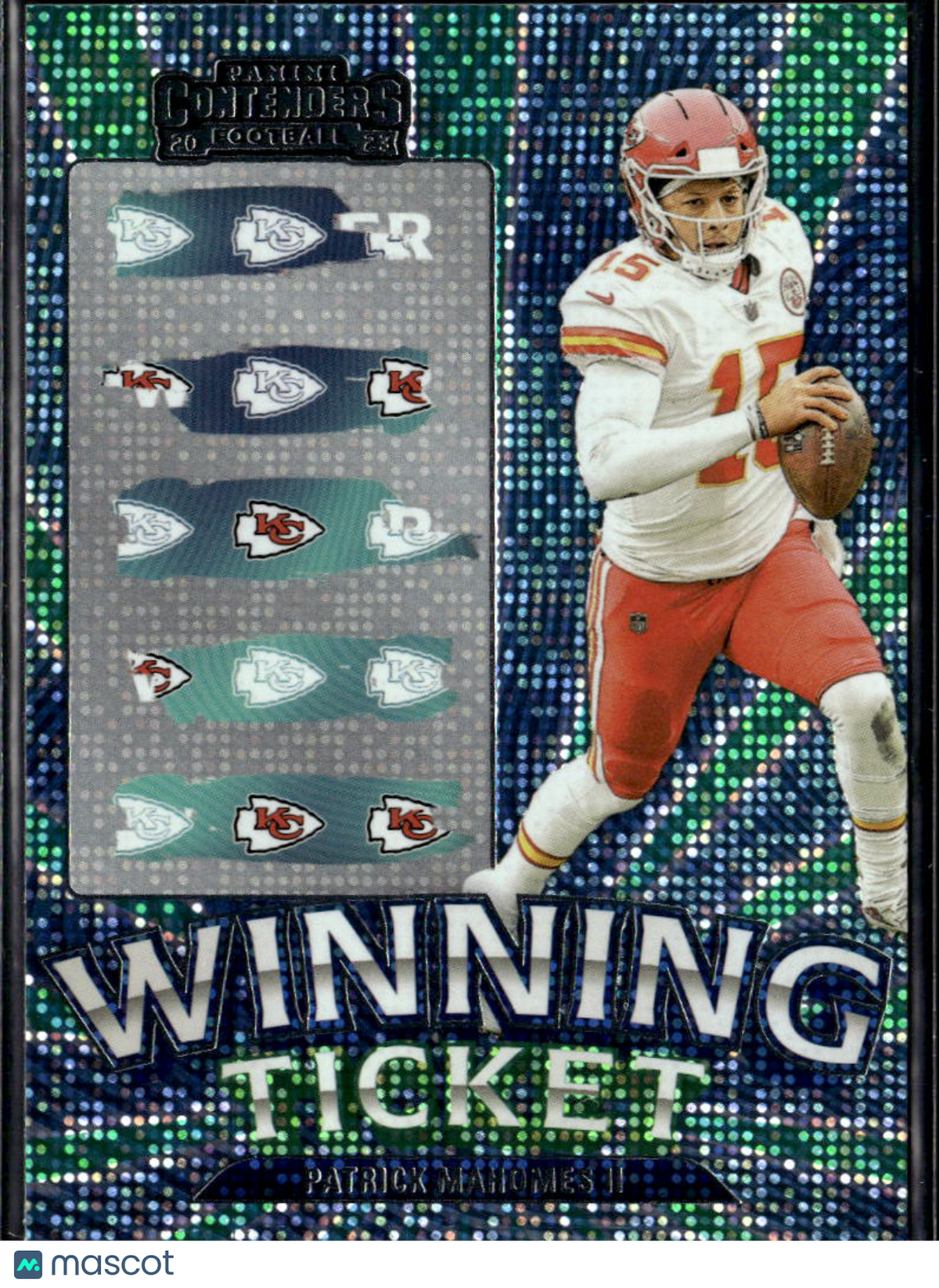 Patrick Mahomes II 2023 Contenders Winning Ticket Kansas City Chiefs