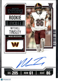 Mitchell Tinsley 2023 Contenders Auto Autograph RC Washington Commanders