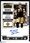 Bryan Bresee 2023 Contenders Auto Autograph RC New Orleans Saints