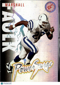 Marshall Faulk 1995 Topps Stadium Club Power Surge Indianapolis Colts