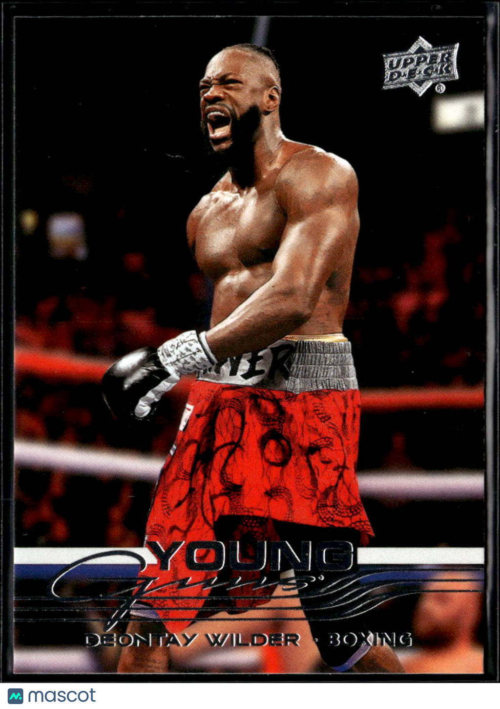 Deontay Wilder 2026 Upper Deck Goodwin Champions Young Guns