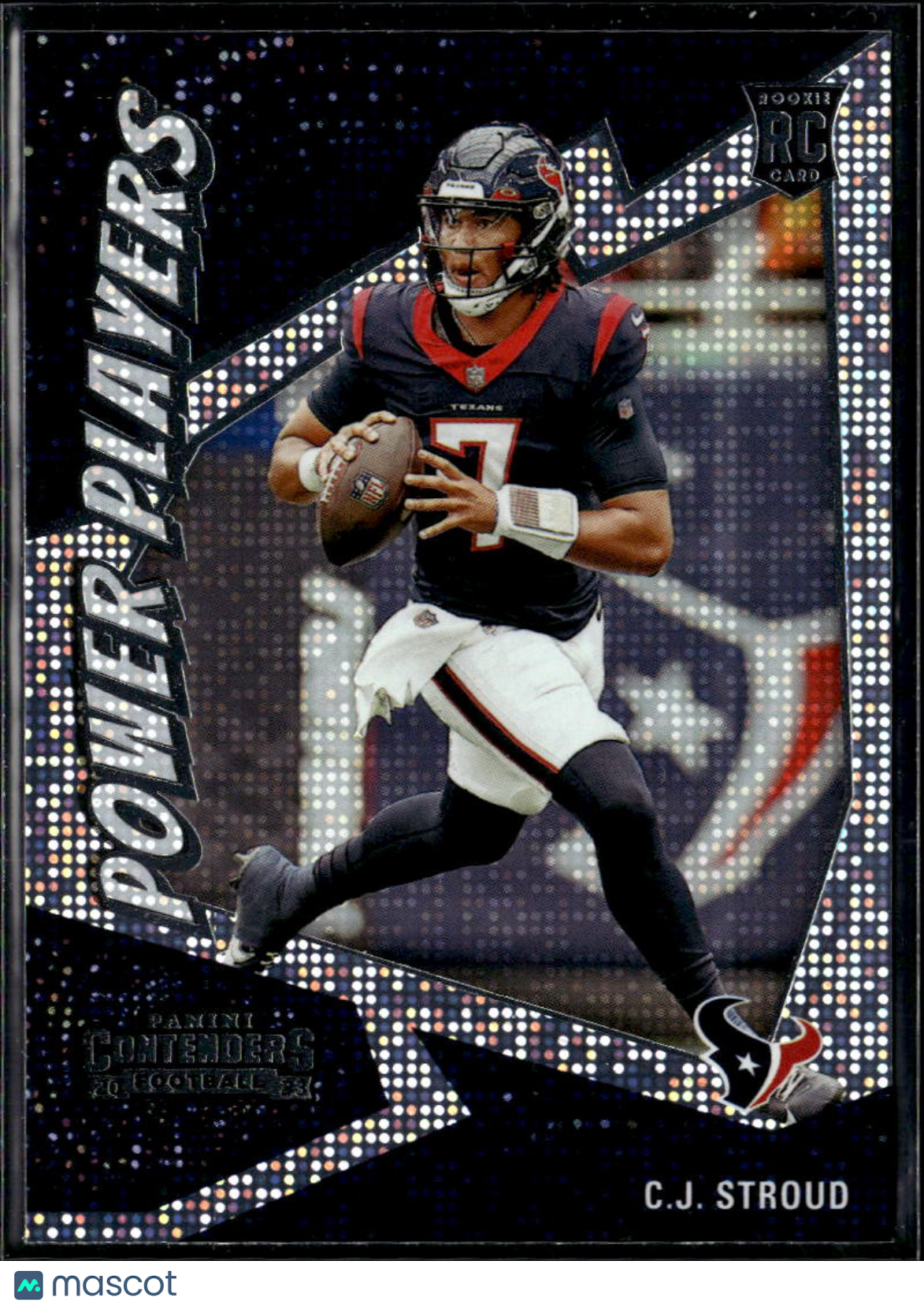 C.J. Stroud 2023 Contenders RC Power Players Rookie Houston Texans