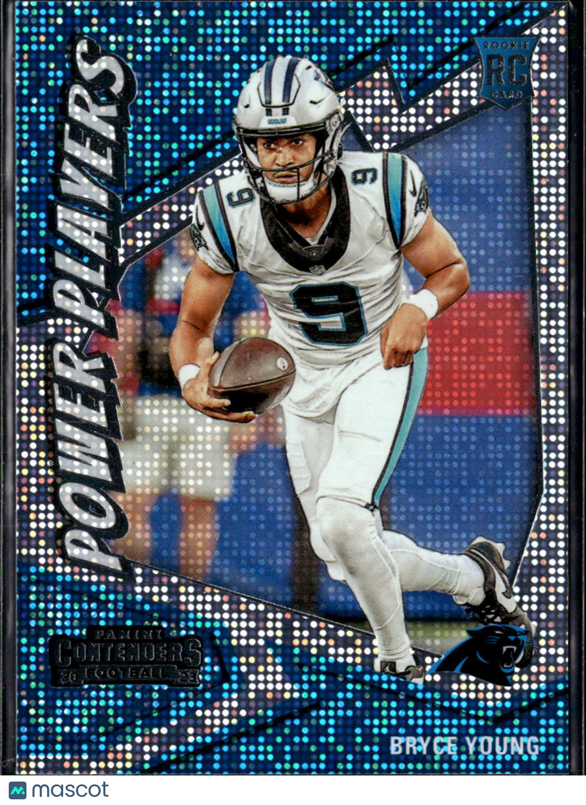 Bryce Young 2023 Contenders RC Power Players Rookie Carolina Panthers